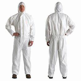 Protective Coverall without Blue Sticker